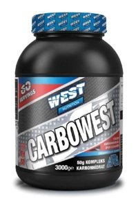 West Nutrition Çikolata Aromalı 60 Servis Kilo Aldırıcı Karbonhidrat 3000 gr Toz + Shaker Hediye