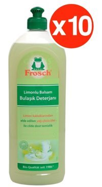 Frosch Limon Kokulu Sıvı El Bulaşık Deterjanı 10x750 ml