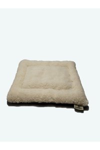 Sleepmax Yıkanabilir Orta Irk İç Mekan Köpek Yatağı Beyaz