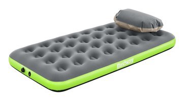 Bestway Roll&Relax Katlanır Kamp Tek Kişilik Şişme Yatak Gri