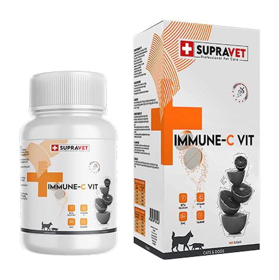 Supravet Immune Bagışıklık Güçlendirici C Vitamini 75 Tablet Köpek Vitamini