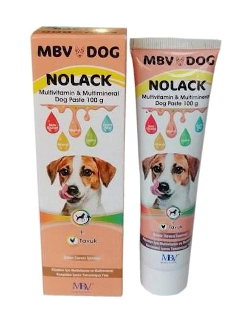 MBV Dog Nolack Tavuk Aromalı Multivitamin Kemik Eklem Sağlığı İçin 100 gr Jel Köpek Vitamini