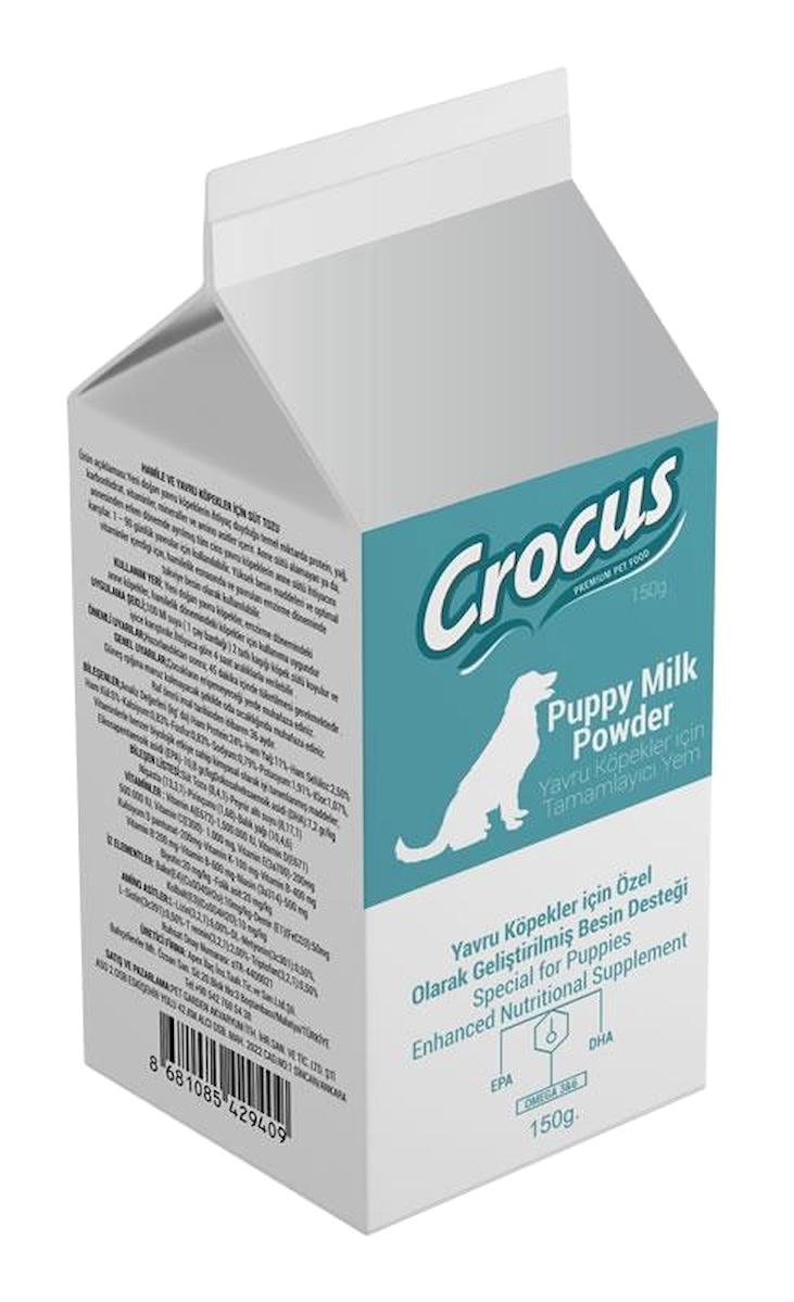 Crocus Puppy Multivitamin Hamile Köpekler Kemik Sağlığı İçin 150 gr Toz Köpek Vitamini