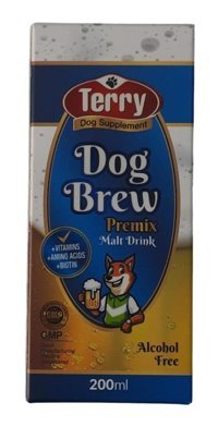 Terry Alkolsüz Anne Sütü Arttırıcı Multivitamin Hamile Köpekler İçin 200 ml Sıvı Köpek Vitamini