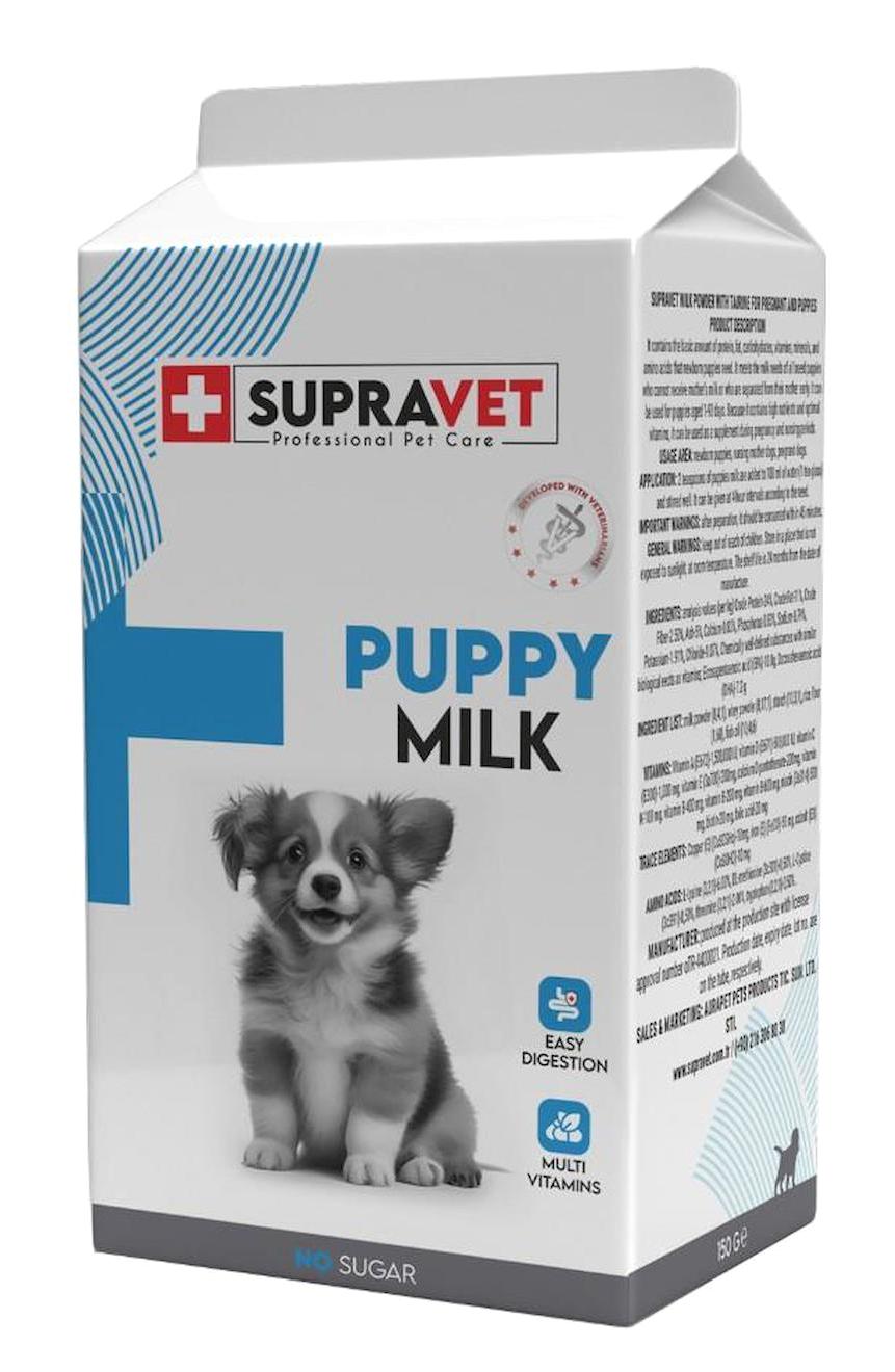 Supravet Taurinli Yavru Multivitamin Hamile Köpekler Kemik Eklem Sağlığı İçin 150 gr Toz Köpek Vitamini