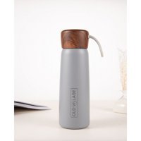 Old Village Concept Çelik 400 ml Şişe Outdoor Termos Gri