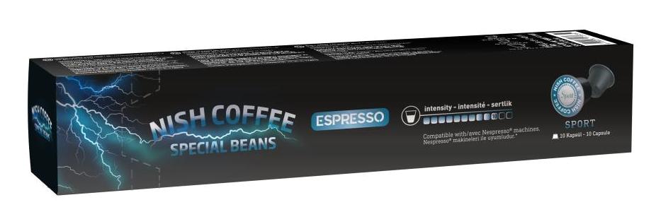 Nish Kahve Sport Espresso 10'lu Kapsül Kahve