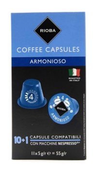 Rioba Armonioso 11'li Kapsül Kahve