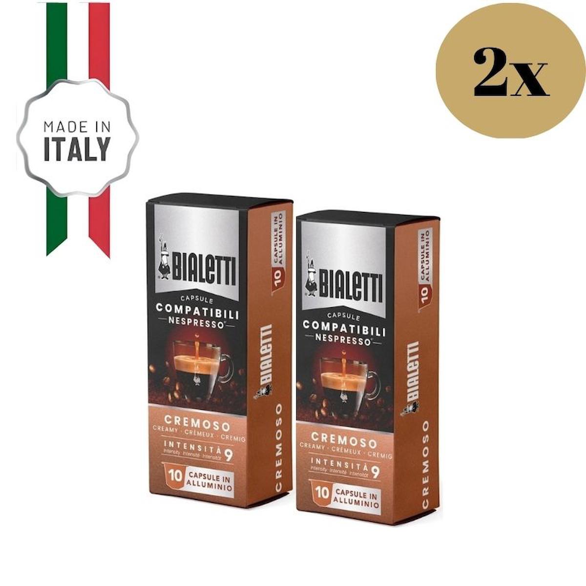 Bialetti Cremoso 20'li Kapsül Kahve