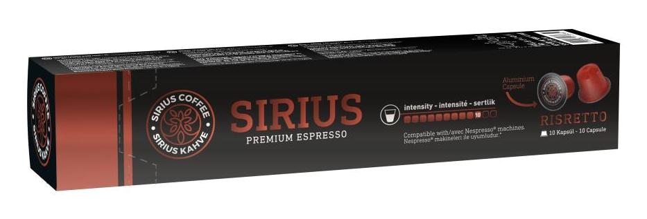 Sirius Ristretto Special 10'lu Kapsül Kahve