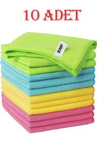 Znp Home Mikrofiber 10'lu Temizlik Bezi