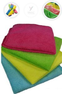 Yayke Mikrofiber 4'lü Temizlik Bezi