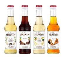 Monin Le Lirop De Vanilya Karamel Beyaz Çikolata Kahve Şurubu 4x250 ml