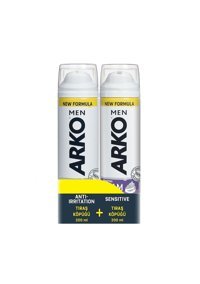 Arko Anti-Irritation Seyahat Boyu Tıraş Köpüğü 200 ml+200 ml