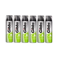 Gibbs Sensitive Seyahat Boyu Hassas Ciltler İçin Tıraş Köpüğü 6x200 ml