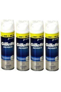 Gillette Seyahat Boyu Tıraş Köpüğü 4x250 ml
