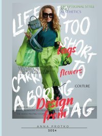 Bags And Flowers Design By Anna Protko.Design İdeas, Best Bags In The World, Couture Bags , Couture Flowers, Couture Dresses, Handcrafted, Handmade Couture İdeas, Gift For A Creative Person Protko, Anna Independently Publıshed