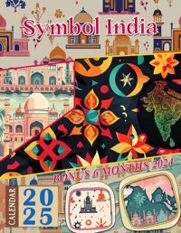 Symbol India Calendar Jul 2024 To Dec 2025, Bonus 6 Months 2024, Inspiring Vintage Country To Celebrate Holidays, Large Note Sections, Great Gift For Organizing & Planning Gill, Cian Independently Publıshed