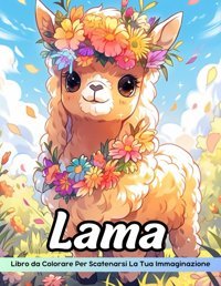 Lama Libro Da Colorarepagina Da Colorare Di Lama, Adorabili Amici Andini Per Colorare In Modo Creativo Maher, Tierra Independently Publıshed