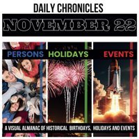 Daily Chronicles November 22A Visual Almanac Of Historical Events, Birthdays, And Holidays (Daily Chroniclesa Visual Almanac Of Historical Events, Birthdays, And Holidays) K., Dmitry Independently Publıshed