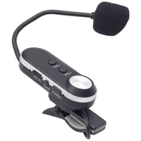 Magicvoice MV-1309E Profesyonel Condenser Kablosuz Yayıncı Yaka Mikrofonu Siyah