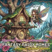 Fantasy Faıry Homes, Discover Your Fairy Dreamland, A Mindful Coloring Journeymore Than 58 Gorgeous And Whimsical İmages Of A Faırytale Archıtecture In These Adult Coloring Book Ale, Tatiana Independently Publıshed