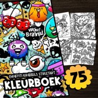 Graffiti Krabbels Streetart Kleurboekcool Kleurboek Om Je Graffitikunsten Te İnspireren Empunkt, Isabell Independently Publıshed