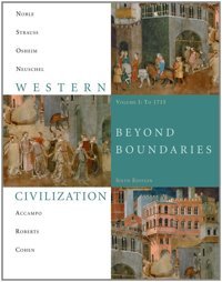 Western Civilizationbeyond Boundaries, Volume 1 To 1715 Noble, Thomas F. X. Cengage Learning