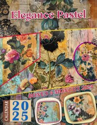 Elegance Pastel Calendar 202518 Months From Jul 2024 To Dec2025 For Organizing & Planning| Perfect Gift For Birthday, All Holiday| Perfect For Vintage Lover Trevino, Jannat Independently Publıshed