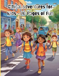 Colouring For Goodethical Adventures For Kids - 80 Pages Of Funteach Values And Character Through Creative Coloring - Perfect For Children Aged 5-14 Guy, Kibzy Independently Publıshed