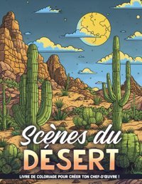 Scnes Du Dsert Livre De Coloriage Pour Adultespages De Coloriage Pour Adultes Avec Des Scnes De Dsert, Pour S'Amuser Et Se Dtendre, İdales Du Stress Et La Pleine Conscience. Curts, Brock Independently Publıshed