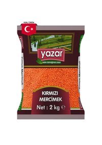 Yazar Kırmızı Mercimek 2 kg