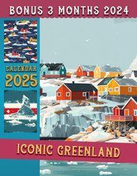 Iconic Greenland Calendar 2025From Oct 2024 To Dec 2025 With 15 Months And Vintage Country Photography For Organizing & Planning| Perfect Gift For Birthday, All Holiday Olsen, Yash Independently Publıshed