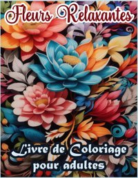 Fleurs Relaxantes Livre De Coloriage Pour Adultesdes Motifs Floraux Pour Soulager Le Stress, Veiller La Crativit Et Trouver La Paix Intrieure Caractres (Me Consciente) (Fleurs Mandalas Qassemı, Yassine Independently Publıshed