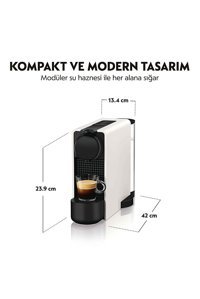 Nespresso C45 Essenza Plus 1260 W 1 lt Kapasiteli Kapsül Kahve Makinesi