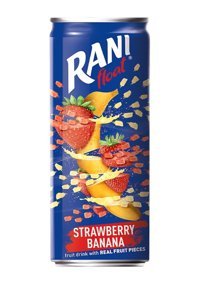 Rani Float Çilekli Muzlu Kutu Gazoz 240 ml