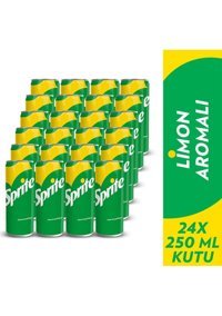 Sprite Limonlu Kutu Gazoz 24 Adet 250 ml