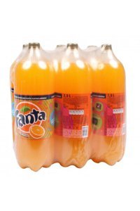 Fanta Portakallı Pet Gazoz 6 Adet 2.5 lt