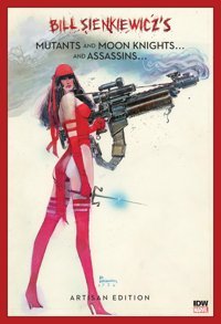 Bill Sienkiewicz'S Mutants And Moon Knights And Assassins Artisan Edition Sienkiewicz, Bill Idea & Design Works