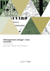 L'Enseignement Mnager Revue Mensuelle Collectif Hachette Livre Bnf