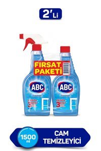 Abc Cam Temizleyici Sprey 2x750 ml