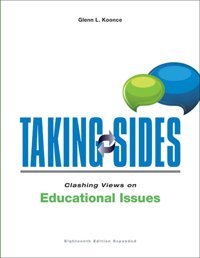 Taking Sidesclashing Views On Educational Issues, Expanded Koonce, Glenn Mcgraw-Hill