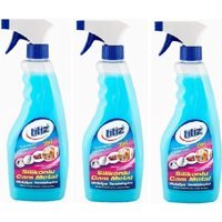 Titiz Silikonlu Cam Temizleyici Sprey 3x500 ml