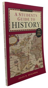 A Student'S Guide To History Benjamin, Jules R. Palgrave Macmillan