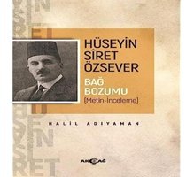 HüseyIn Siret Özsever Bağ Bozumu Halil Adıyaman Akçağ Yayınları