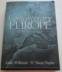 Contemporary Europea History (10Th Edition) Wilkinson, James D. Pearson