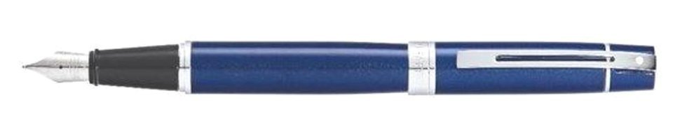 Sheaffer 9341-0 300 Krom Tek Renkli Mavi Tükenmez Kalem