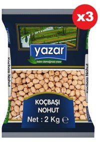 Yazar Koçbaşı Nohut 3x2 kg