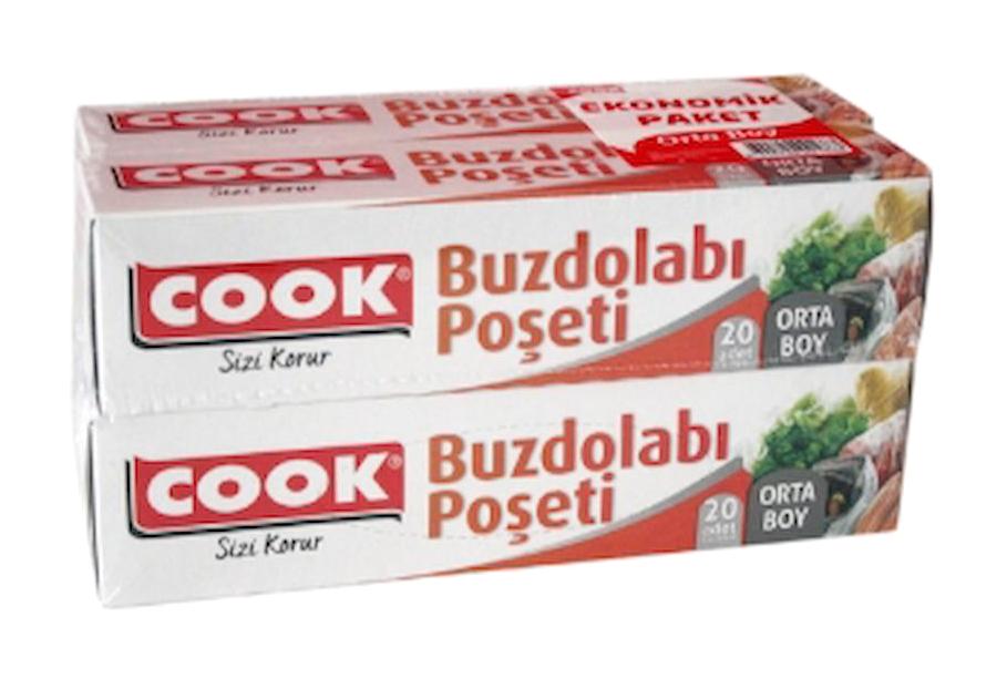 Cook Orta Buz Torbası 4x20'li