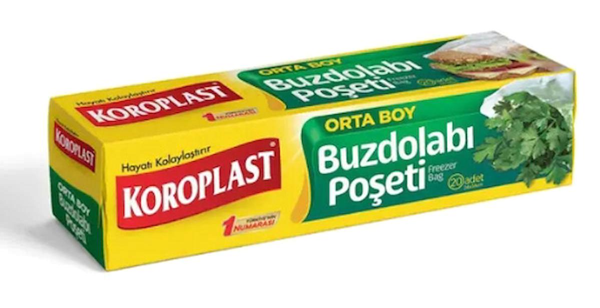Koroplast Orta Buz Torbası 2x20'li